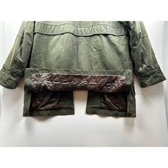 VINTAGE G-III Genuine Leather Field Jacket (Duck Label) – Made in Korea – Size M - Picture 10 of 12